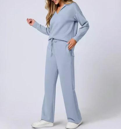 Ensemble Streetwear Loose V-neck