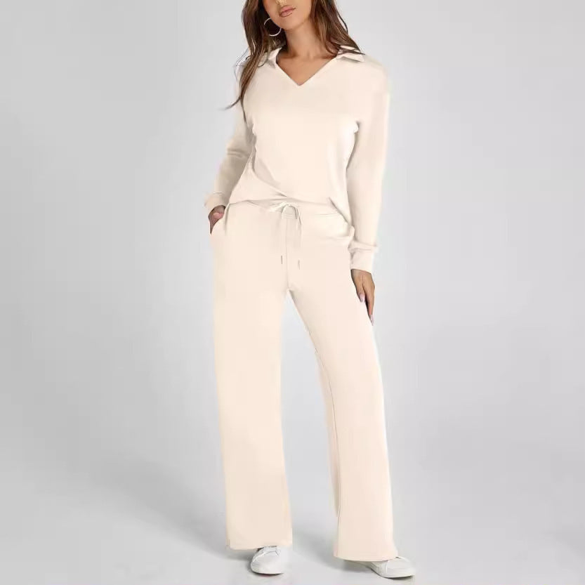Ensemble Streetwear Loose V-neck