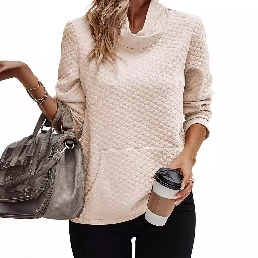 Pull Haut-Cou Élégance Hivernale