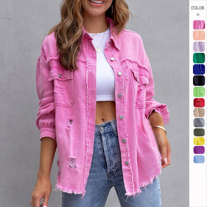 Veste Chemise Déchirée